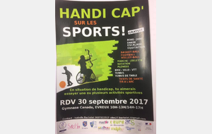 HANDI CAP' sur les sports !