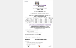 Concours salle 2x18m Bernay