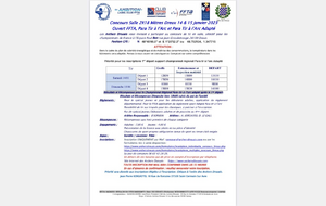 Tir en salle 2x18m Dreux