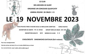 Animal round 28 cibles à Guiry en vexin