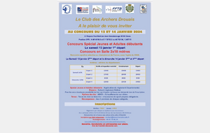 Concours salle 2x18m de Dreux