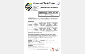 Concours Salle 2x18m de Vernon Championnat Départemental 