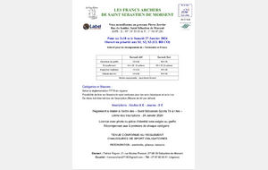 Concours salle 2x18m à Saint Sébastien de Morsent