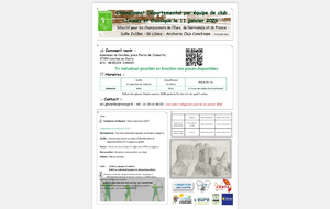 Championnat Départemental par équipes à Conche en Ouche