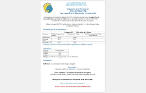 concours TAE à Bayeux