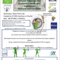 concours débutant salle à Conche en Ouche