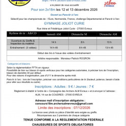 concours salle à Évreux (ALM)